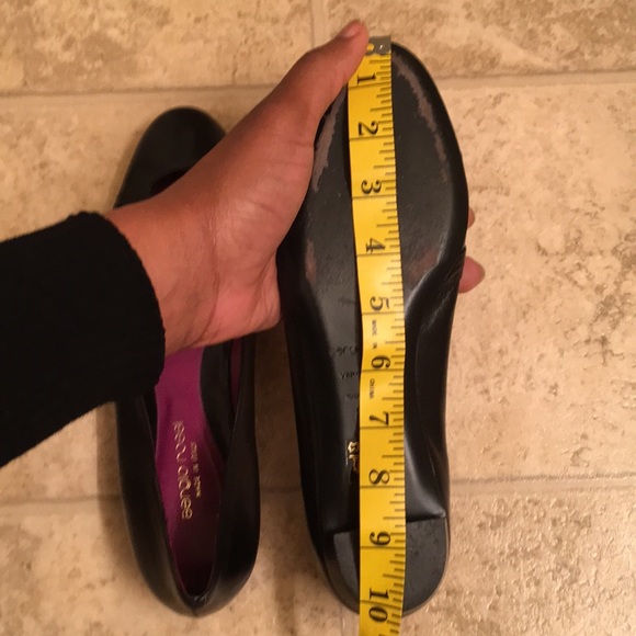 Sergio rossi black leather flats - Picture 6 of 8